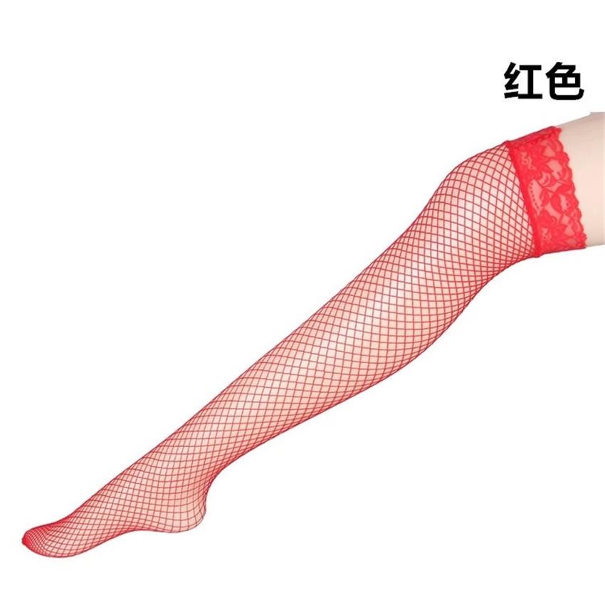 Lace erotic underwear, long stockings, fishing net, mid-eye net stockings, seductive and sexy erotic stockings