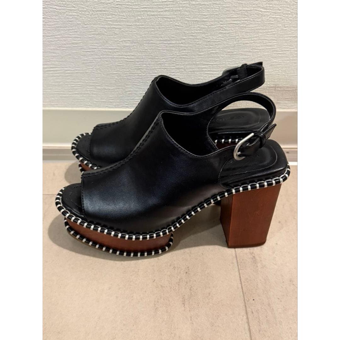 MOUSSY Sabo Sandals Platform Sandals Wood Sole M
