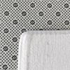 LNU Bathroom Rugs Soft Plush Bath Mat, Purple and Gray Non Slip Shaggy Bath Rugs, Absorbent Floor Mats Runner Perfect for Tub Shower Indoor, 16" x