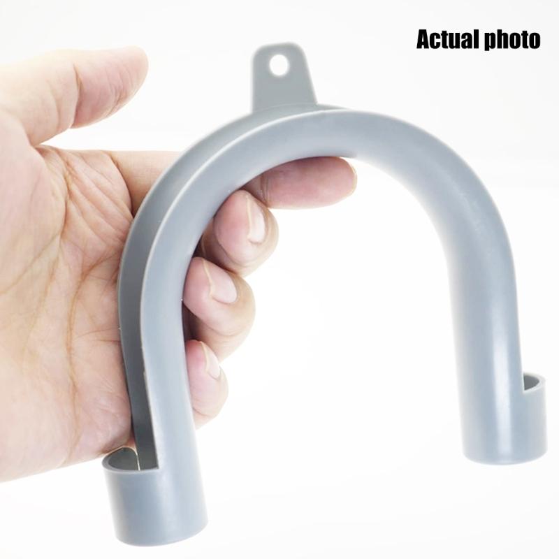 10Pcs U Shape Drain Outlet Hose Guide Assembly Drain Hose Washing Machine Dishwashers Hose Clip Hose Holder Bracket