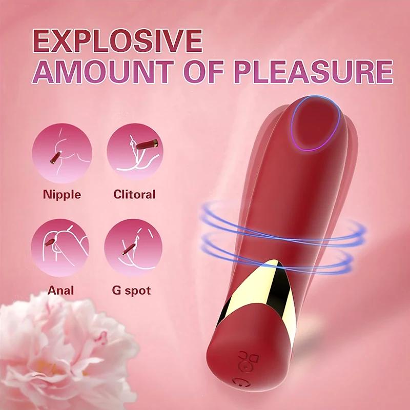 10 Speed Mini Bullet Vibrator for Women G-Spot Clitoris Stimulator Love Egg Vagina Massager Female Masturbator Adult Sex Toys