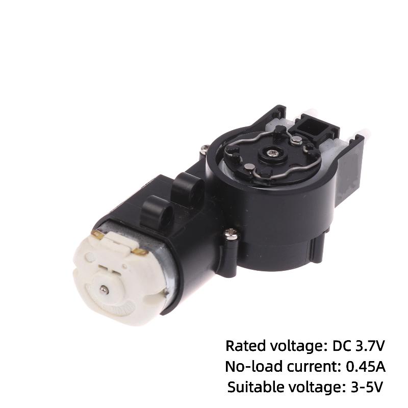 Gleichstrom 3V 3,7V 5V Kleiner 280 Motor Peristaltische Dosierpumpe Selbstansaugende Saugwasserflüssigkeitspumpe Reversible Quetschpumpe