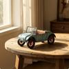 Antikes Automodell Retro Miniatur mit Speichenrädern für Wohnzimmer,