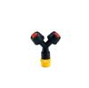 Copper Agricultural Sprayer Nozzle for Garden Seedling, Dust Removal, Cooling, and Pesticide Application with Single/Double Spray Option