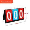 TLXT 3-Digit Leather Scoreboard for Billiards & Table Tennis