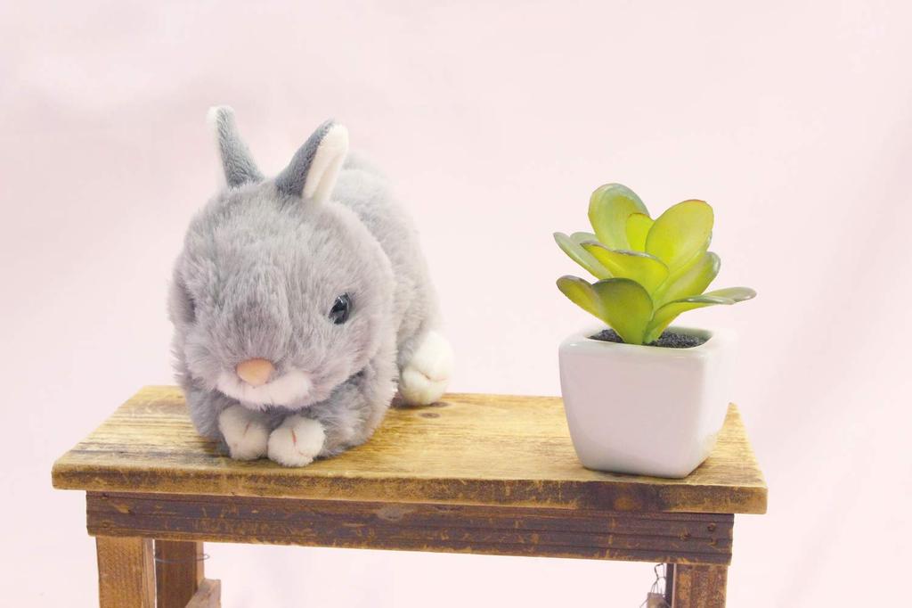 Take Off Plush Toy Maron Netherland Gray