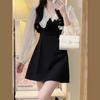 Hepburn-Style Slim French Dress for Spring 2025