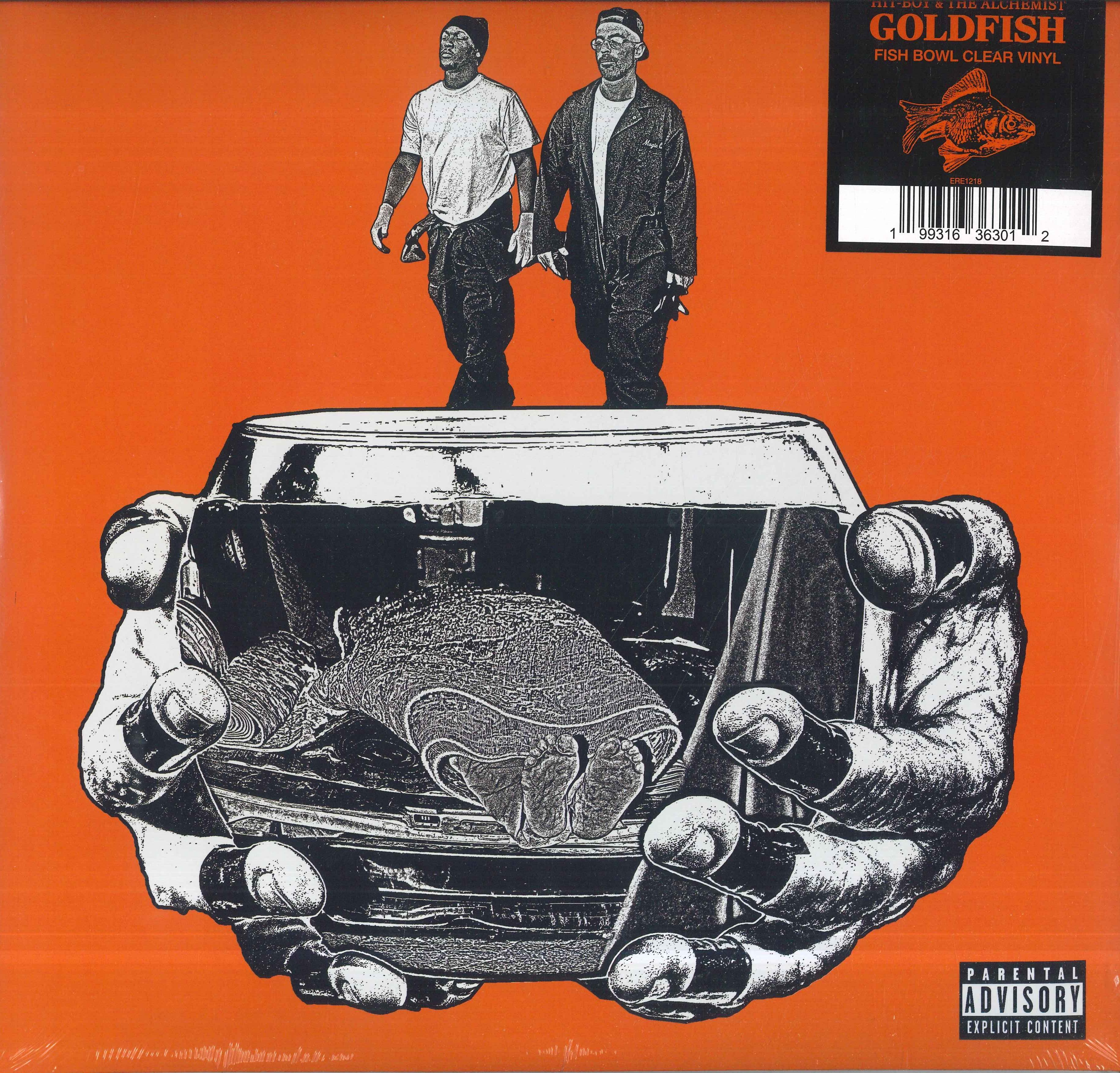 

LP Record HITBOY ALCHEMIST Goldfish Pie Fish Bowl Clear Vinyl ERE1218 EMPIRE 2026 US Rap HipHopRB