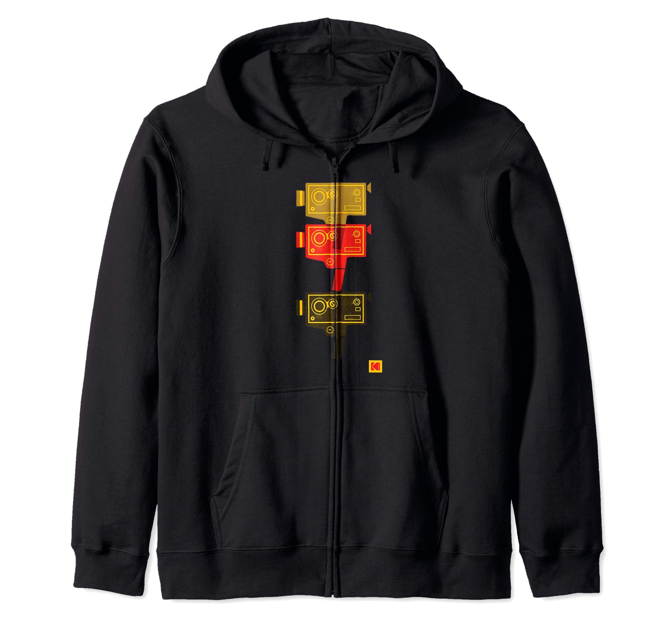 

Kodak M7 Movie Camera Art Zip Hoodie