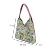 [Avancer] Popular items jacquard handbag 45405<Rosward II> handbag all seasons A4 compatible Going out everyday use Looks expensive ladies bags one