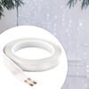 2-conductor Electrical Wire, 22 AWG Gauge, Narrow Flat Wall Cable, Color, for Lights And Speakers.