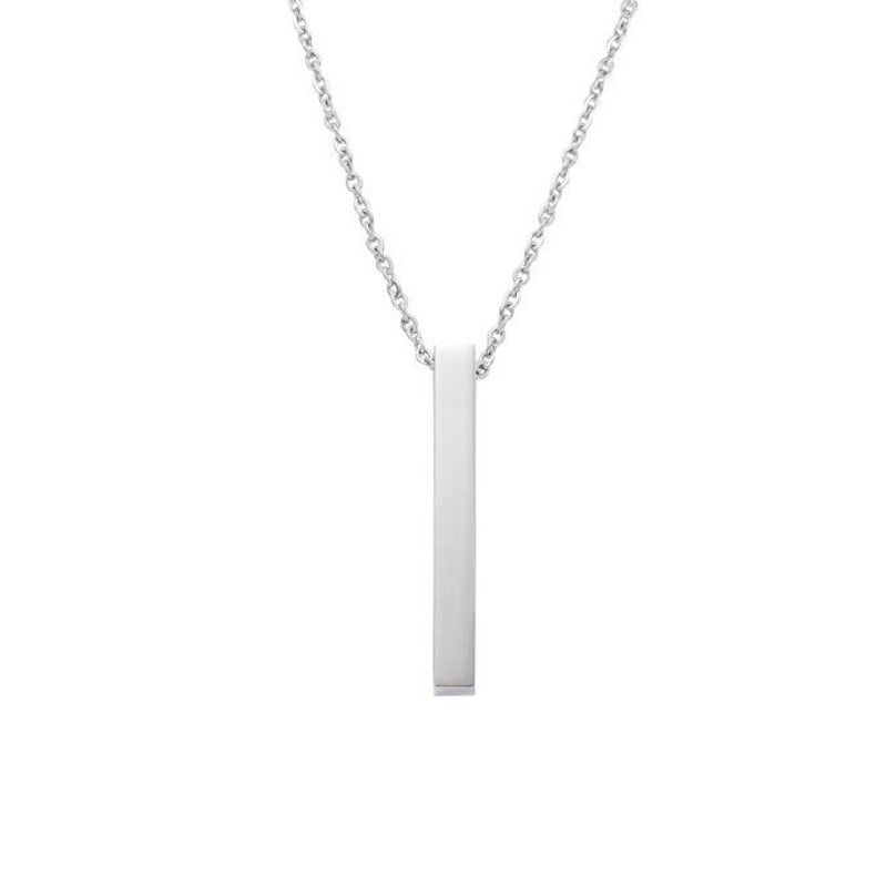 Fashion Simple Necklace Cold Wind Elegant Hip Hop Geometric Pendant Long Necklace