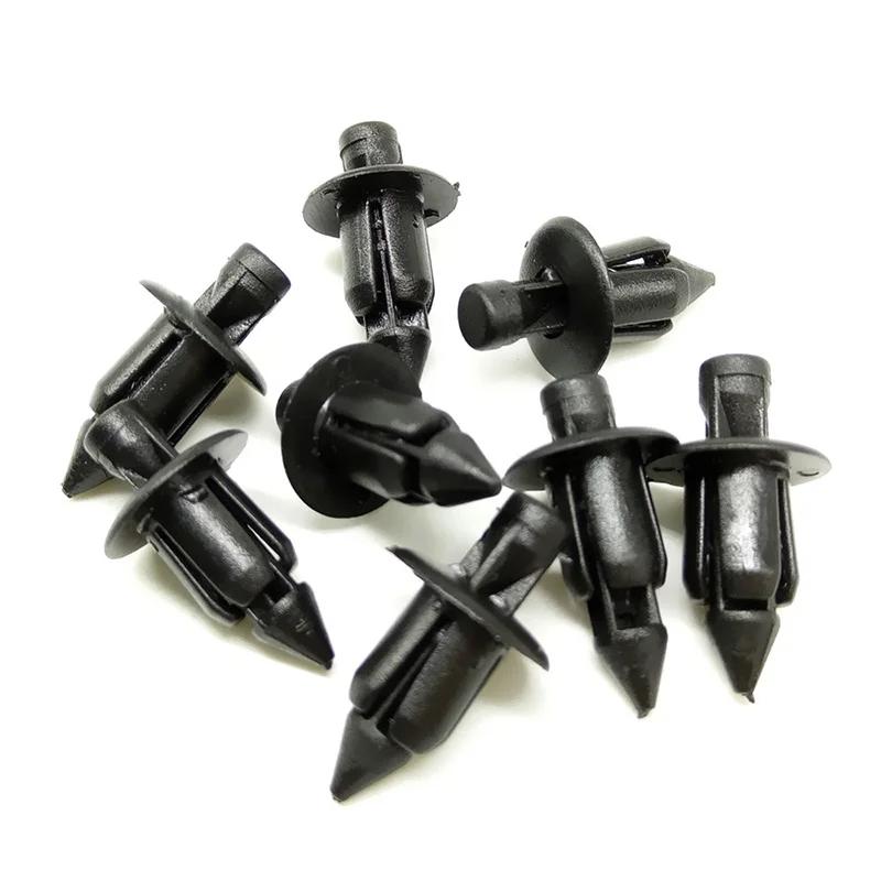 

For Suzuki Hayabusa GSXR 1300/1000/750/600 100pcs 6mm Hole Dia ATV Plastic Push In Type Rivets Fastener Pin Clips Fairing Fender China Mainland