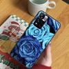 Blue Rose Art Case For Xiaomi Redmi Note 14 Pro 13 12 11 10 15 Pro Plus Redmi 15 C 13 10C 12C 13C 14C Cover