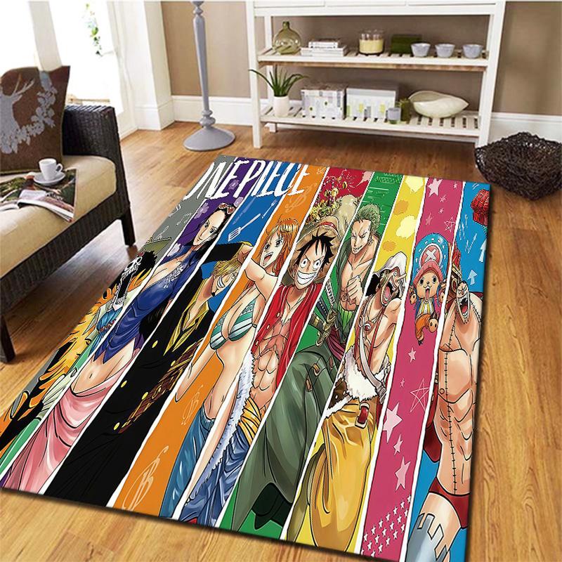 Anime One Piece Carpet Rug For Living Room Bedroom Home Sofa Decoration,kids Play Nonslip Floor Mat