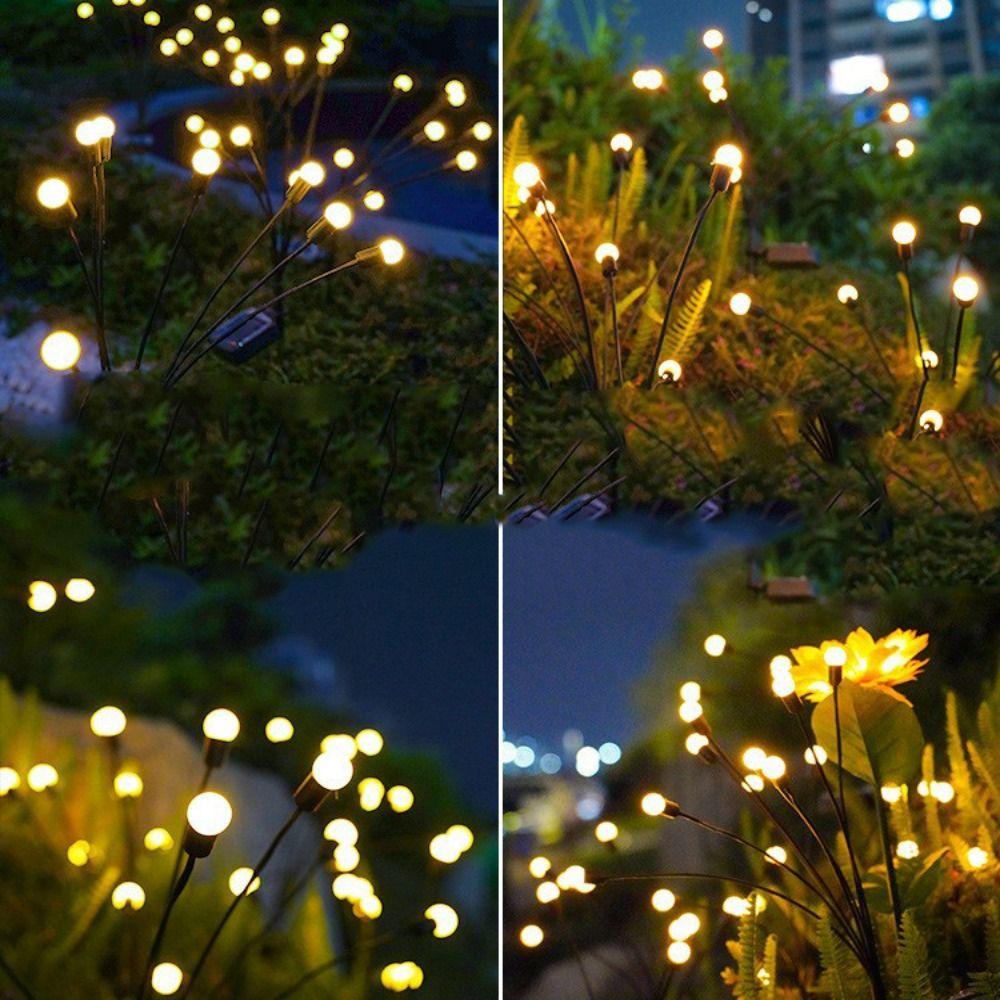 Hot Sale Solar Firefly Lights Led Solar Lamp Powered Lawn Lamp  Hallway