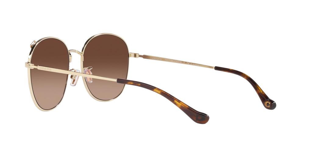 Sluneční brýle HC7134 C7996 9005T5 LESKLÁ SVĚTLE ZLATÁ 57 [Coach] Dámské