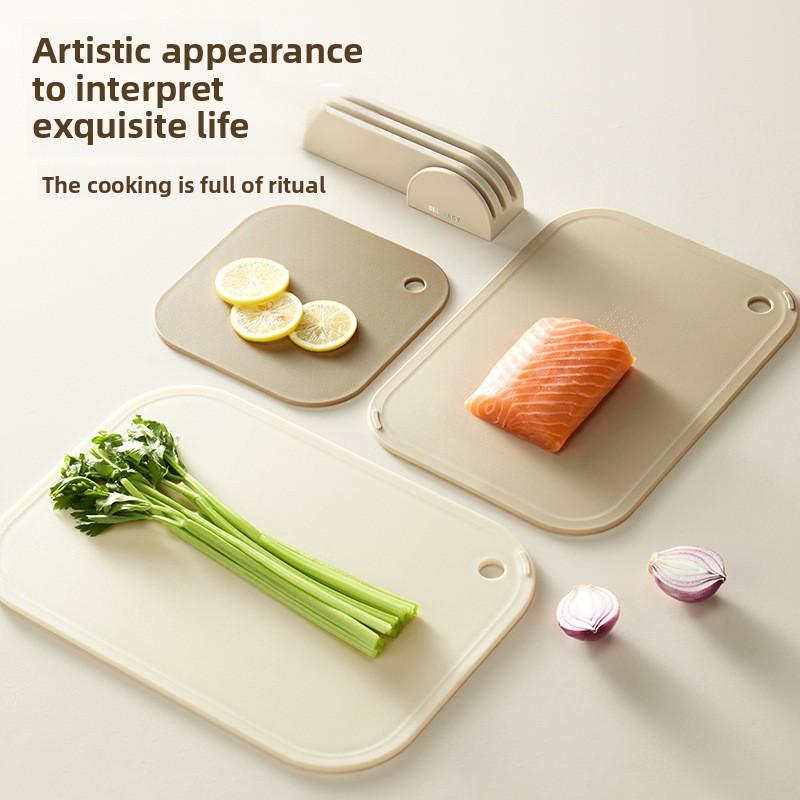 Household Baby Food Supplements Can Be Used on Both Sides To Prevent Odor and Mildew and Bacteria Kitchen Chopping Board