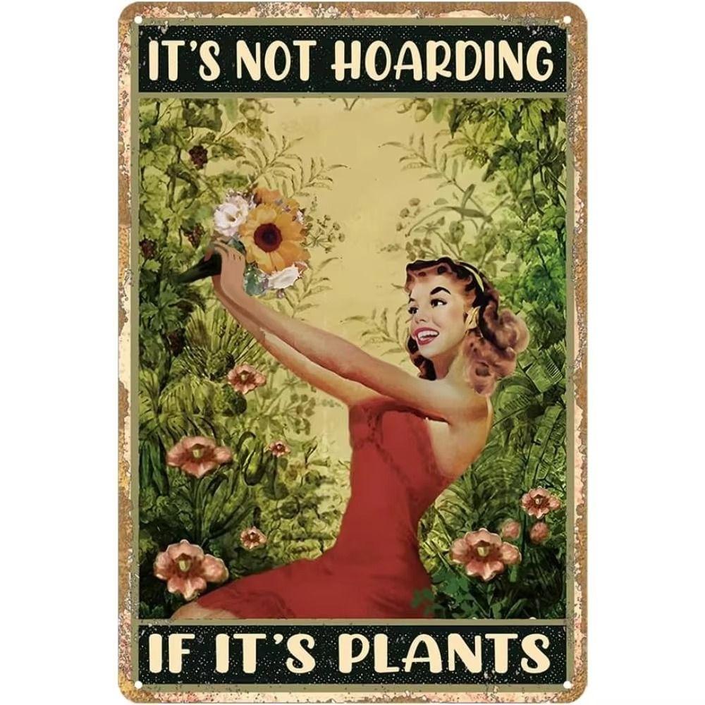 Tin Sign Retro Metal Plaque Painting Wall Decor 20x30cm