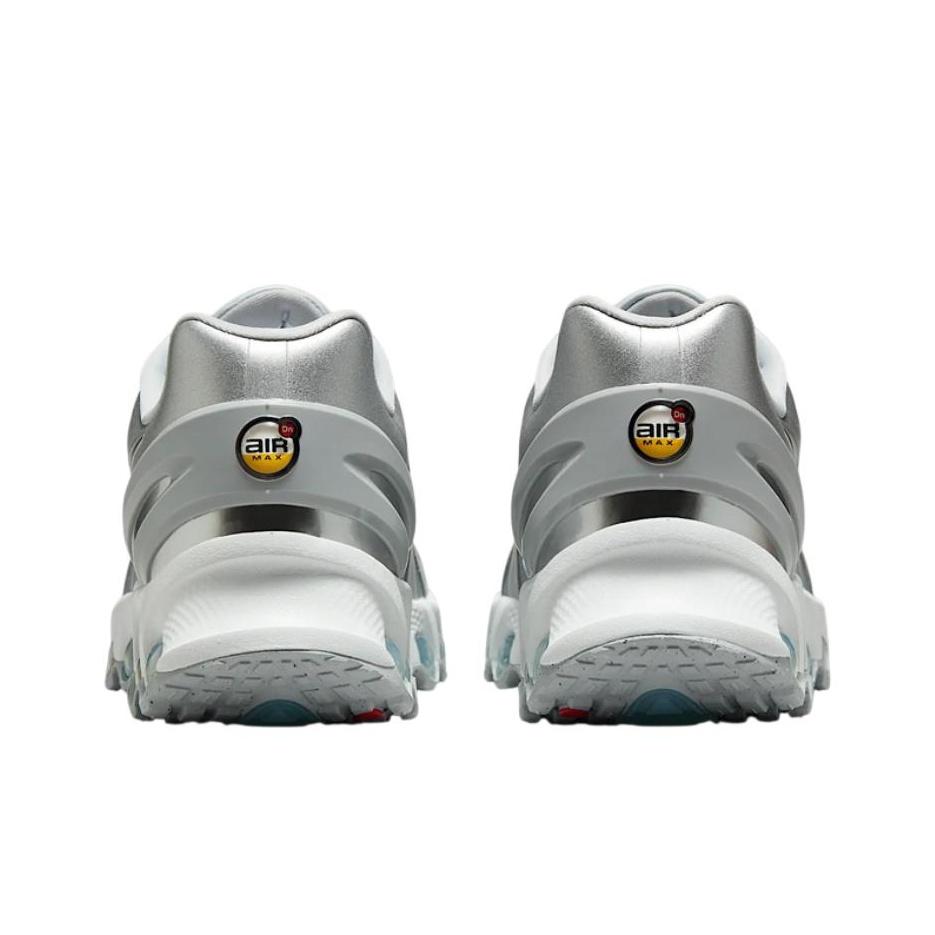 Nike Air Max DN8 Wolf Grey Metallic Silver Women Sneakers Off-White HF5509-001