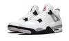 Air Jordan 4 Retro Alb Ciment (2025)