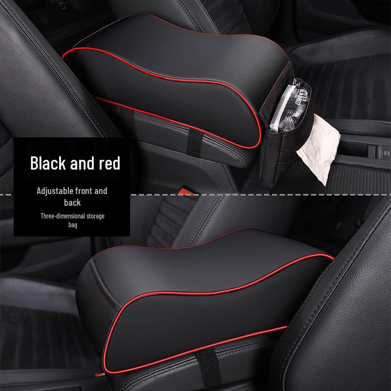 Universal Memory Foam Car Armrest Pad - Leather Central Hand Rest
