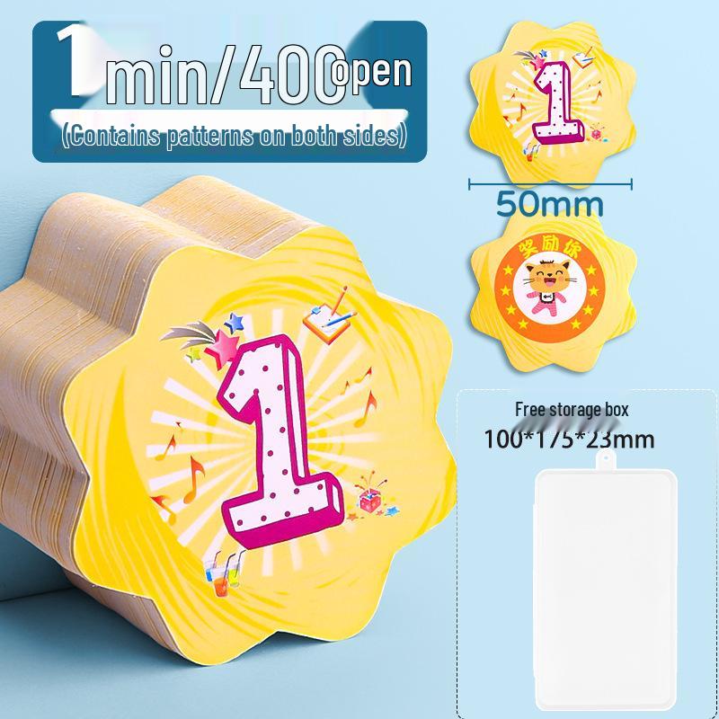 Карточка награды за обучение для детей: Система семейных баллов и поощрений