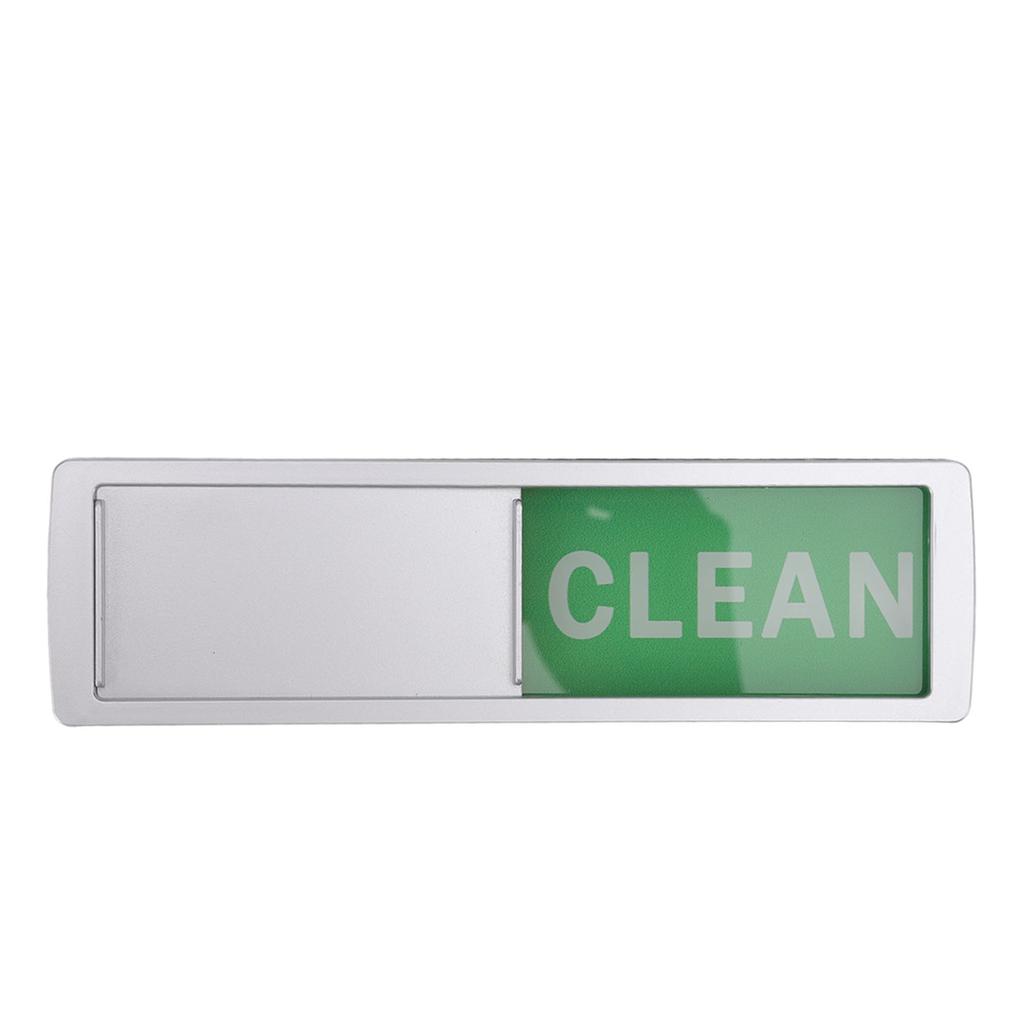 Dishwasher Magnet Easy To Read Clean Dirty Sign Indicator for Dishwasher With Double Sided Adhesive Tape Silver (Red