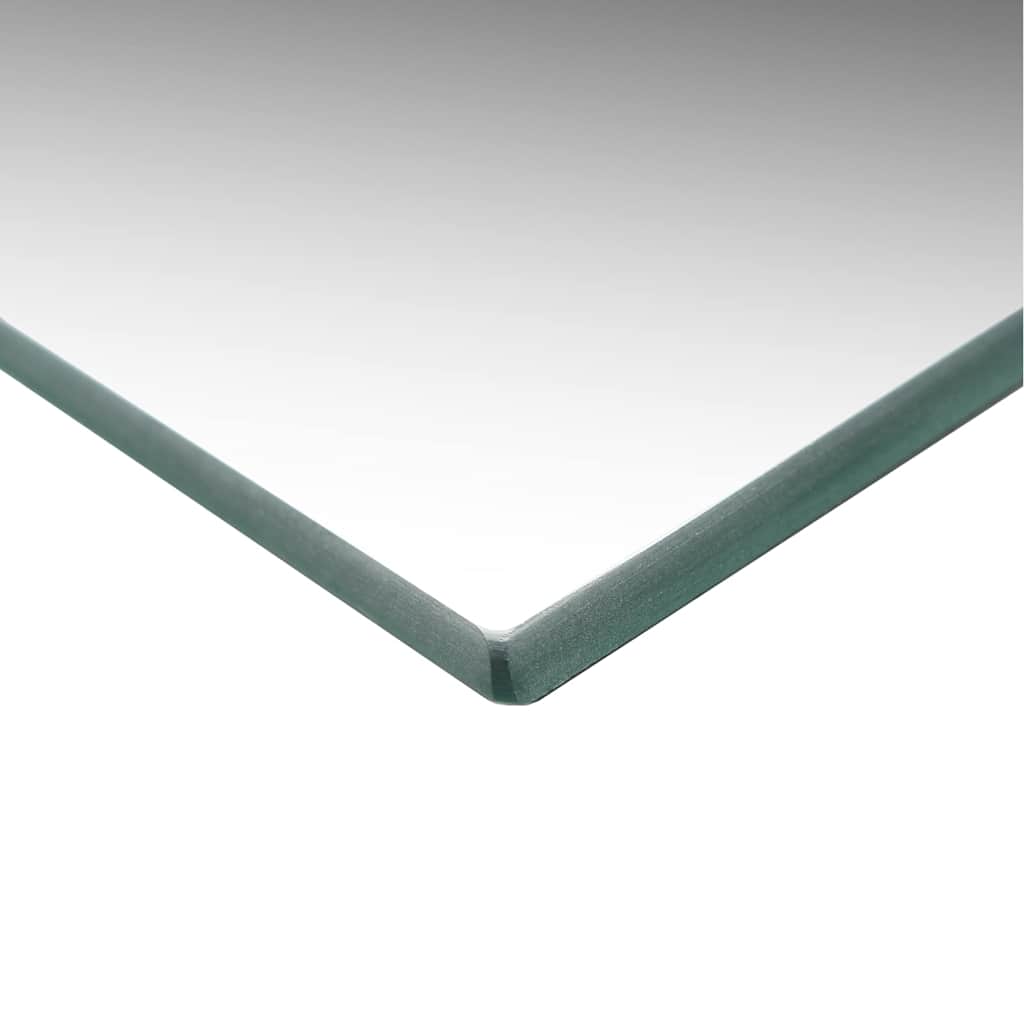 Vidaxl Wall Mirror With LED Lights, Square, Glass