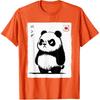Kawaii Panda Ink Japanese Art Men Women Kids Funny Panda T-Shirt