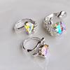 Sparkling Gemstone Open Ring Women'S Niche Design Sense Personality Index Finger Ring Light Luxury High-End Ring