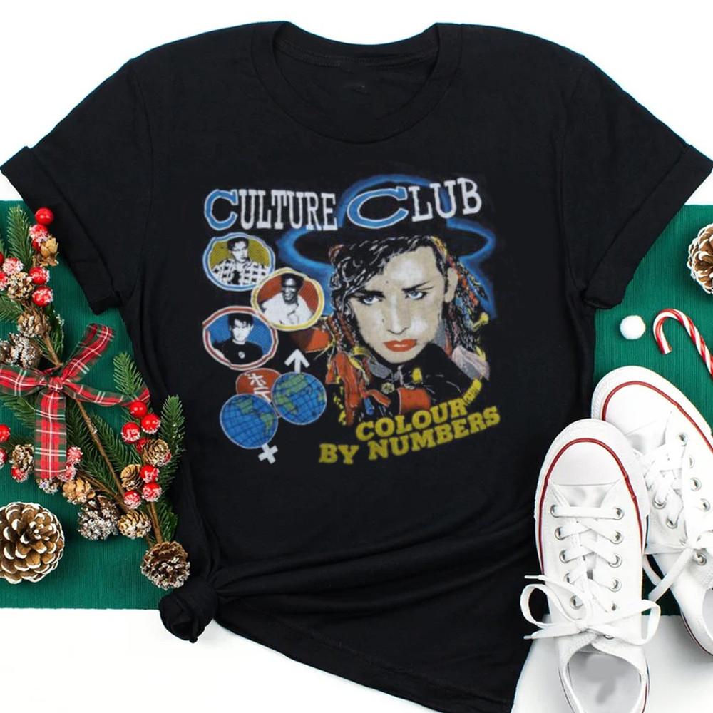 

Culture Club Colour by number Black Unisex S-234XL D103 Unisex T-Shirt L