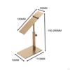 Durable Shoe Display Stand - Sturdy Design, Adjustable Height, Rustproof for Retail Stores