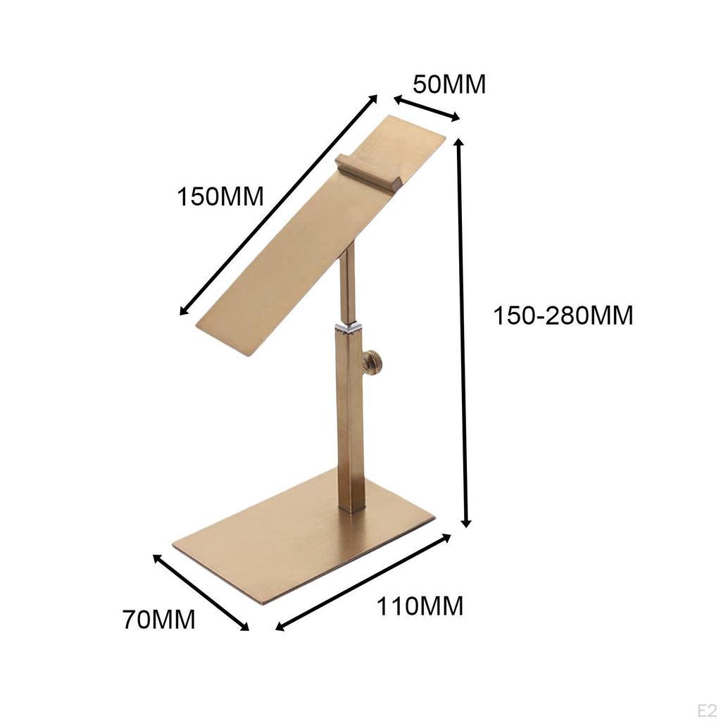 Durable Shoe Display Stand - Sturdy Design, Adjustable Height, Rustproof for Retail Stores