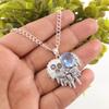 Tanzanite Gemstone 925 Stamped Silver Jewelry Handmade Fashionable Pendant 1.49" CP-28-10