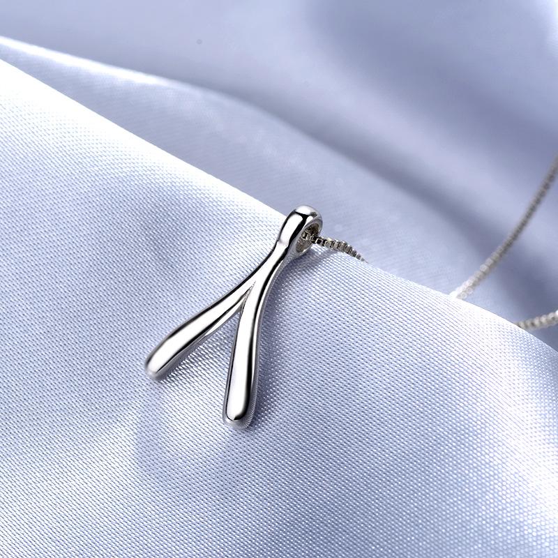 

Натхнене інфлюенсерами намисто-підвіска «Ялинка-кісточка» - Проста мода для жінок Copper Plated with Platinum