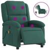 VidaXL Electric Massage Recliner, Relaxation Chair with Adjustable Backrest and Footrest, Seat of 3204291
