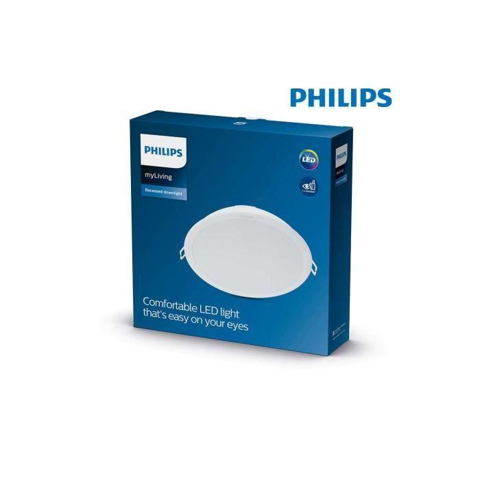 Spot LED Encastrable - Philips - 24W - 2550lm - Blanc Naturel 4000K - Angle 110°