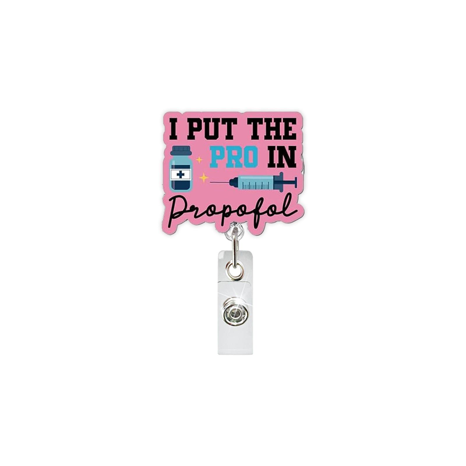 

Acrylic Badge Holder Unique Rotating Badge Reel Retractable Badge Clip Convenient For Nurses Doctors Teachers