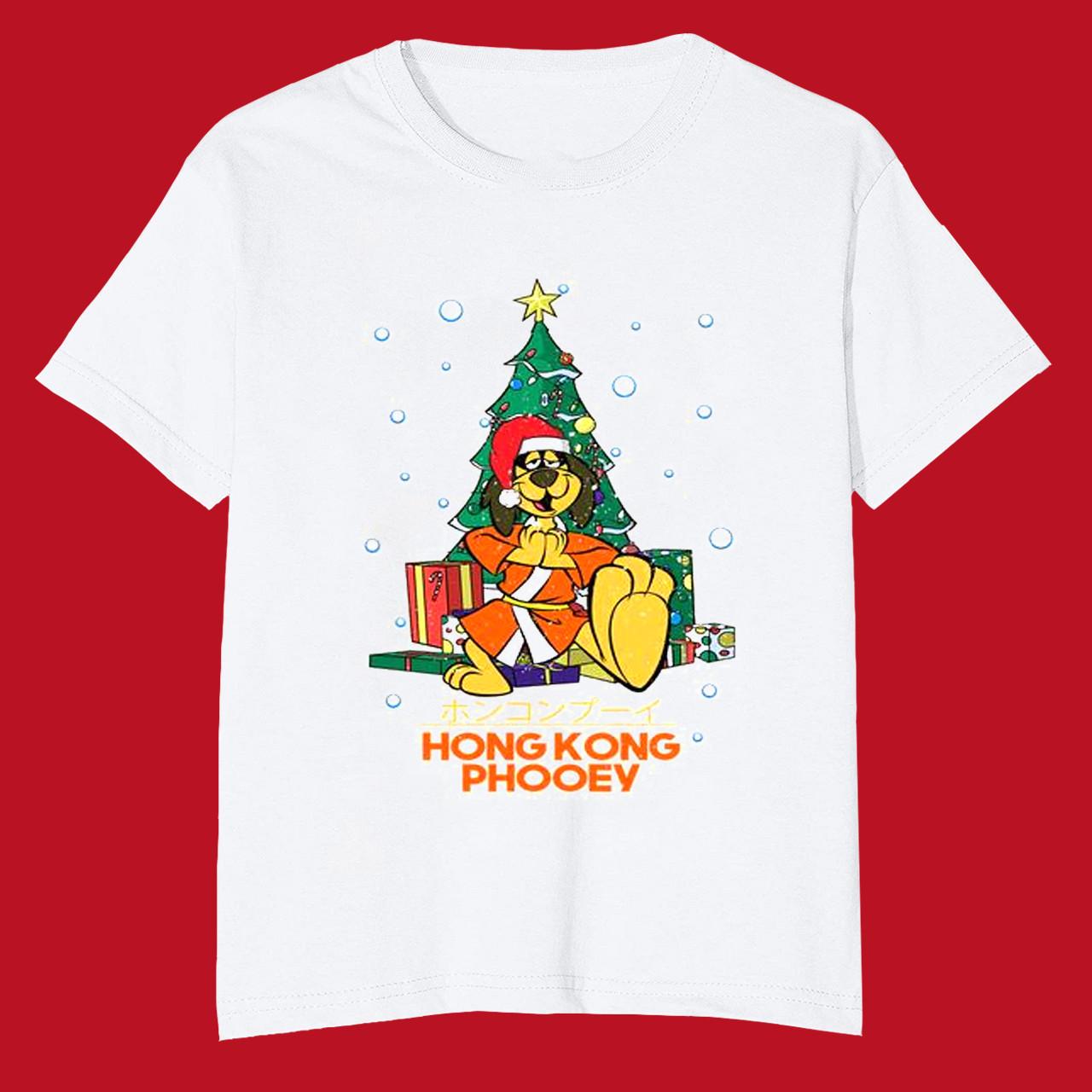 Hong Kong Phooey Christmas Gift Christmas White All Size Shirt AE51 S