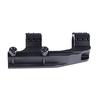 HWZ 1-inch 25.4mm 30mm Scope Mount Solid Black Cantilever Flat Top Dual Ring Adjustable