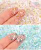 Factory Price 12 Colors Mixed Glitter Powder for Face Body Glitter Chunky Bulk Glitter Powder Kg