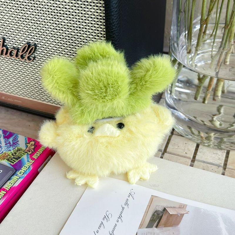 

Защитный чехол для наушников Pro2, чехол для наушников второго и третьего поколения, версия с шумоподавлением, третье поколение, четвертое поколение, корейский милый забавный чехол Apple airpods 4 Yellow-green flower duck Stuffed]