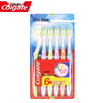 Super Clean Soft Bristle Toothbrush - 6 Pack