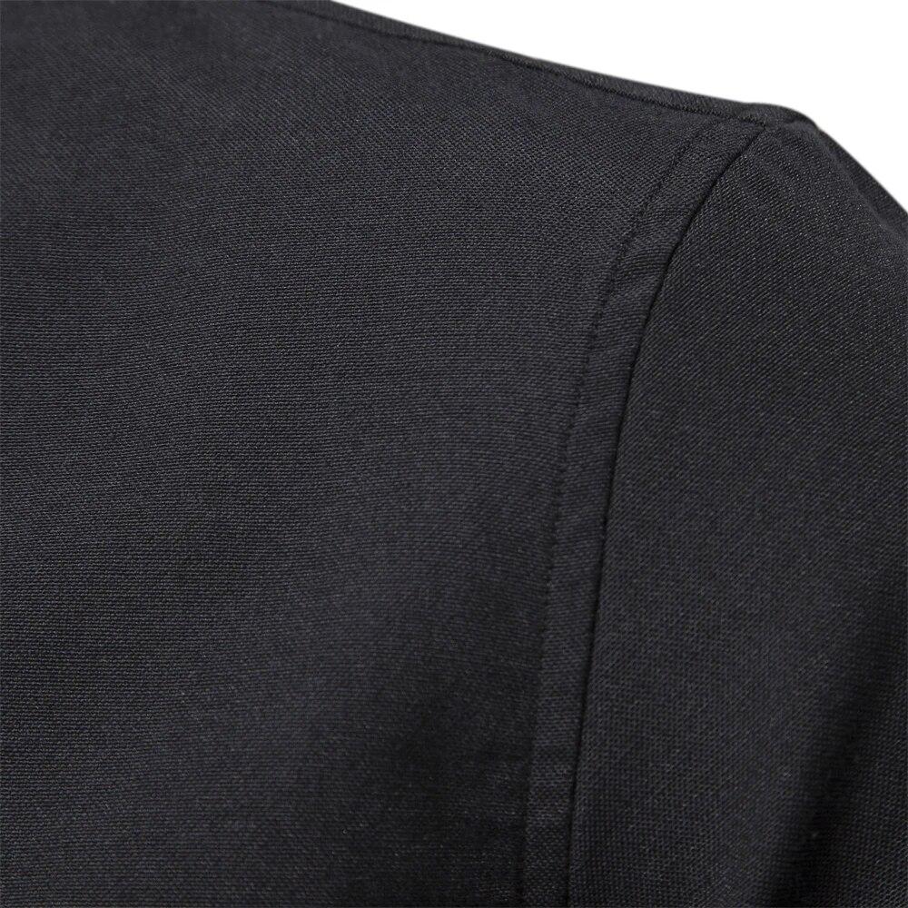 Trend Hub New Cotton Blend Men's Oxford Shirt Long Sleeve Button Down Social Buinesss Casual Shirts for Men