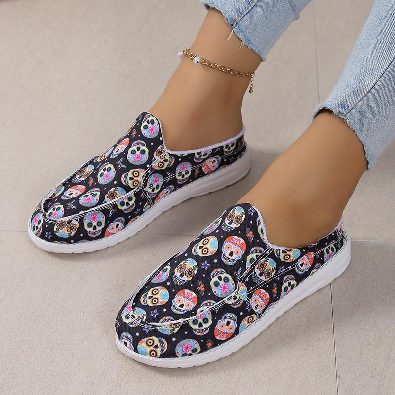 New Women's Shoes Basic Women's Flat Shoes Trend Casual Flat Shoes Round Toe Wedge Heels Women's Single  2025