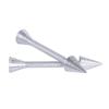 Aluminum Alloy Silver Flower Nail Flower Nail Holder Korean Flower Nail Mouth Baking Pastry Cone Holder Icing Flower Piping Rod