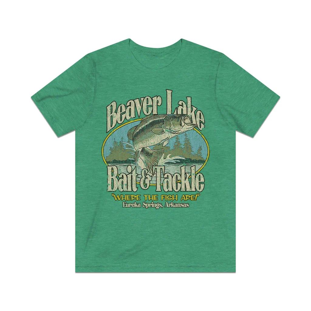 

Beaver Lake Bait & Tackle 1973 Vintage Men s T shirt XL