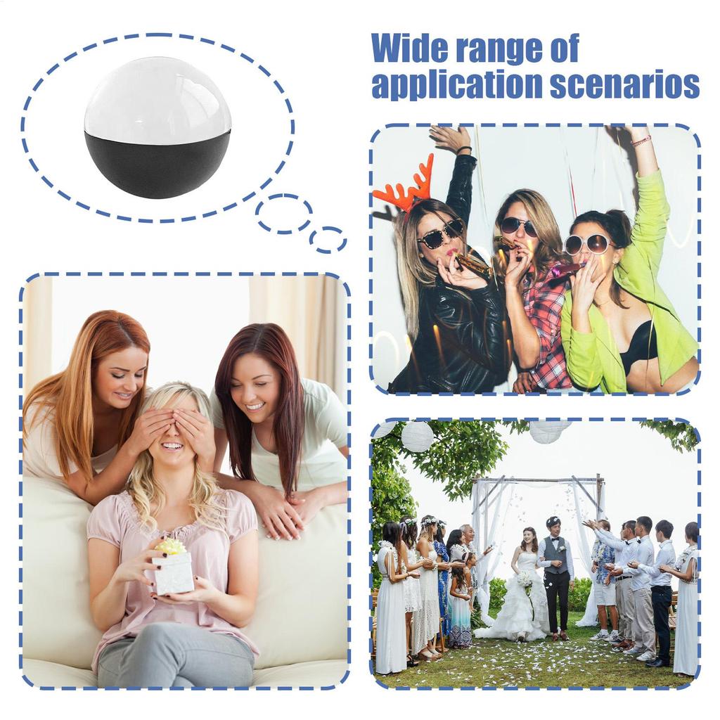 Kristallkugel-Videoplayer 2,7 Zoll Speicher-Videoball Hochladbare Videos Kugel für Erwachsene Jubiläen Feier Geburtstag