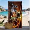 Atlético Nacional Printed Beach Towel Quick Dry Soft TowelPortable Large Rectangular Beach Blanket for Travel Swimming Pool